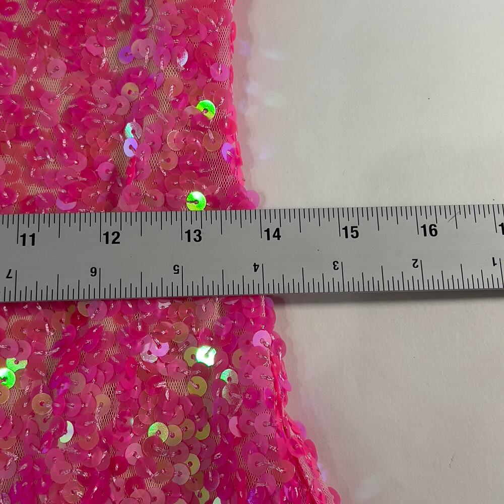Show Me Your Mumu XS NEW On My Way Dress Strapless Pink Sequins Party - Picture 8 of 12